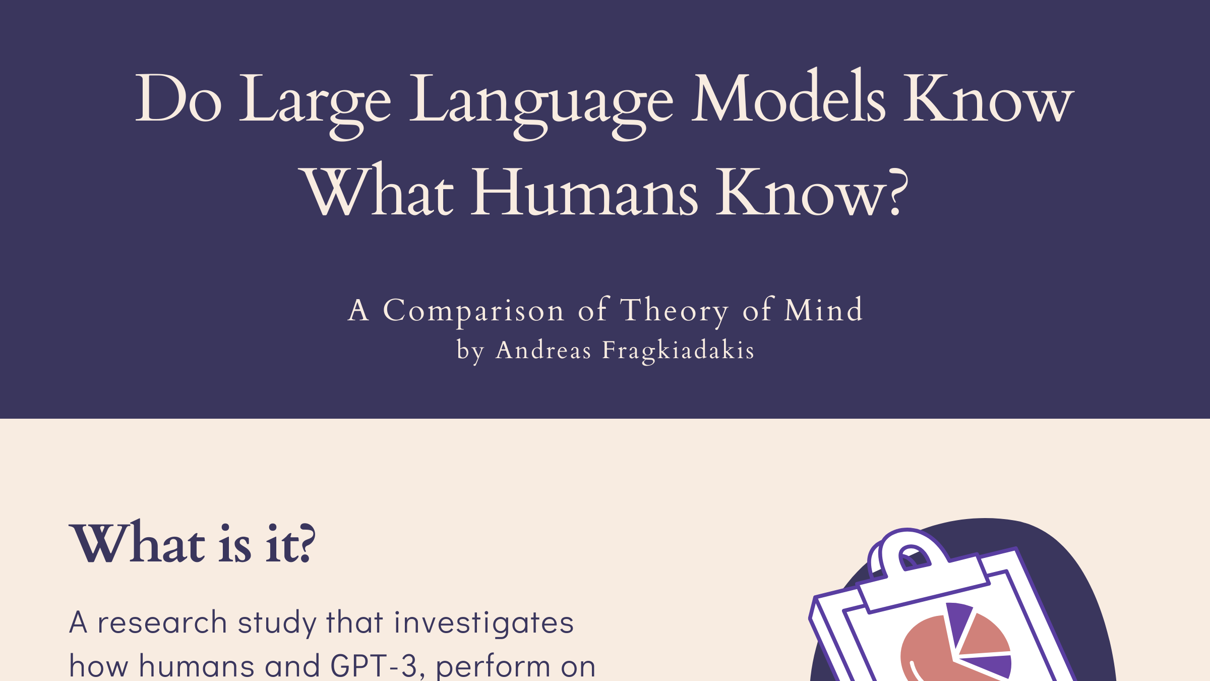 Research: LLMs & Human Knowledge